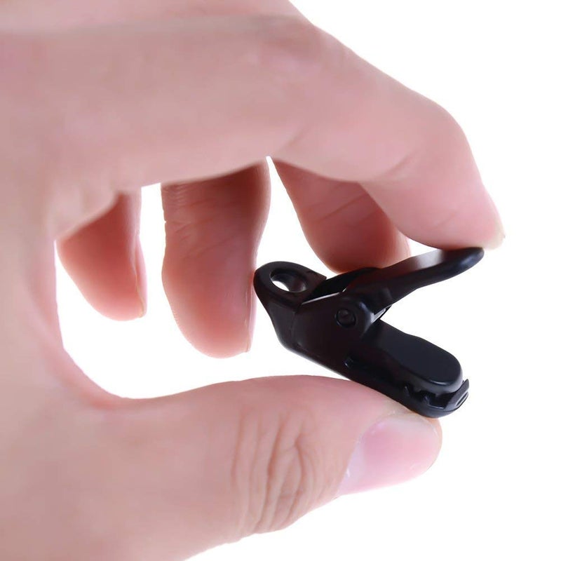Warmshine 40pcs Small Clamp Tarp Sun Canopy Clamp Set Tarp Clamp Black Trap Clamp Pliers Pliers Claw Clasp Camping Clamp Tent Tight For Outdoor Use - Image 4